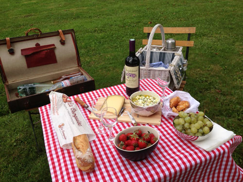 tasting of some French specialities